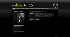 Desktop Screenshot of clubleonhard.de