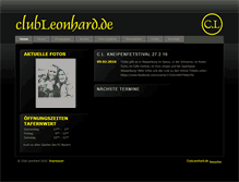 Tablet Screenshot of clubleonhard.de